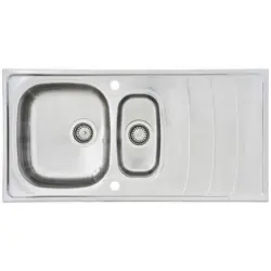 Spüle Respekta Edelstahl Bxt: 100x50 cm