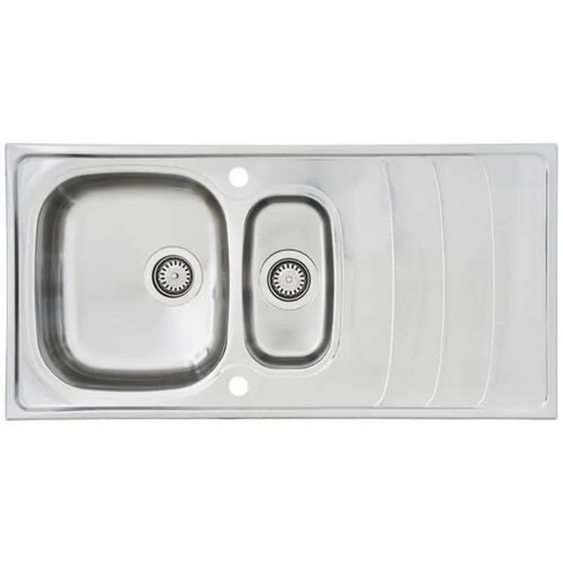Spüle Respekta Edelstahl Bxt: 100x50 cm