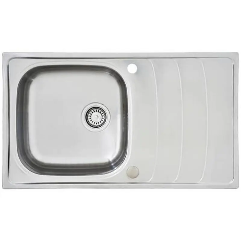 Spüle Respekta Edelstahl Bxt: 86x50 cm