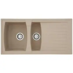 Spüle Respekta Boston Kunststein Bxt: 100x50 cm