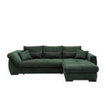 Möbelix Ecksofa Federico Dunkelgrün S: 302/188 cm