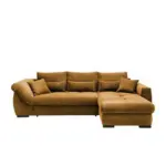 Möbelix Ecksofa Federico Goldfarben S: 302/188 cm