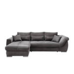 Möbelix Ecksofa Federico Grau S: 188/302 cm