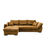 Möbelix Ecksofa Federico Goldfarben S: 188/302 cm