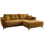 Möbelix Ecksofa Restato Goldfarben S: 246/177 Cm