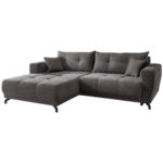 Möbelix Ecksofa Restao Grau S: 177/246 cm