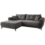 M&ouml;belix Ecksofa Restao Grau S: 177/246 cm