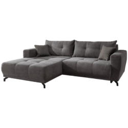 Ecksofa Restao Grau S: 177/246 cm