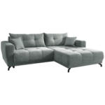 Möbelix Ecksofa Restato Hellblau S: 246/177 Cm