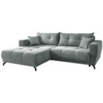 Möbelix Ecksofa Restato Hellblau S: 177/246 Cm