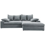 Möbelix Ecksofa Avellino Hellblau S: 278/200 Cm