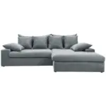 Möbelix Ecksofa Avellino Hellblau S: 278/200 cm