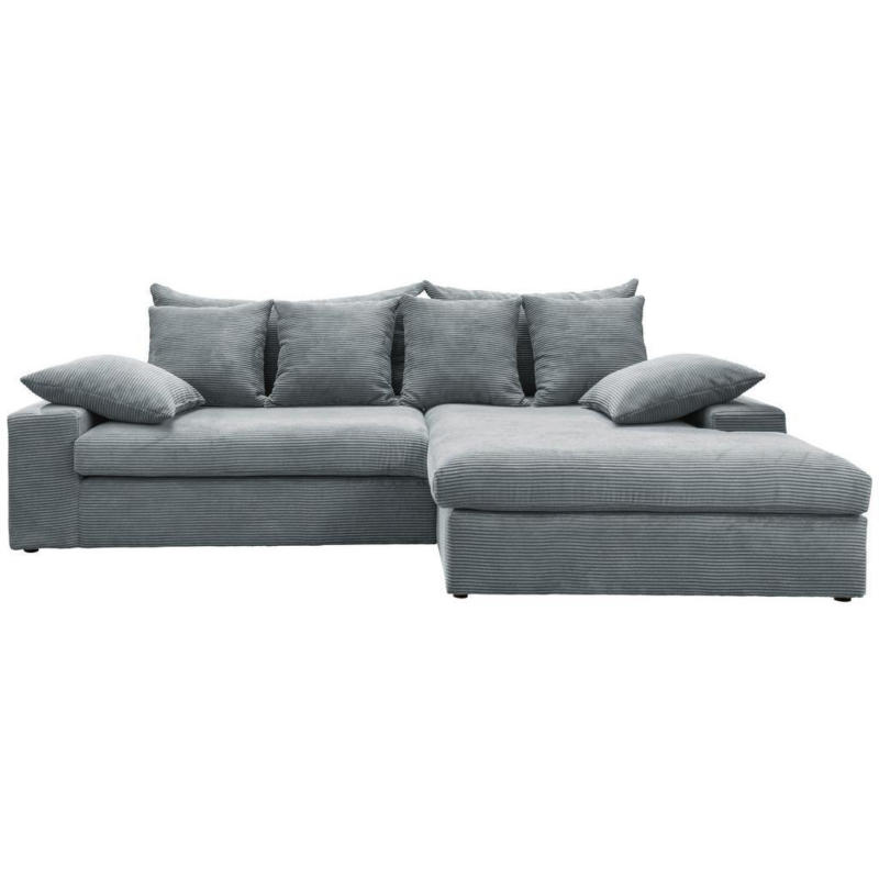 Ecksofa Avellino Hellblau S: 278/200 Cm