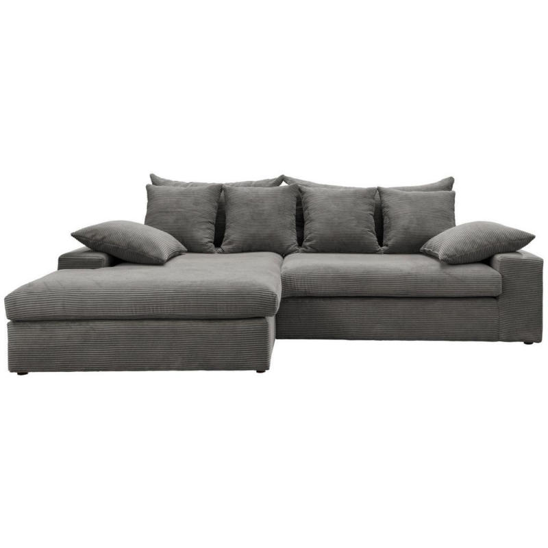 Ecksofa Avellino Grau S: 200/278 cm