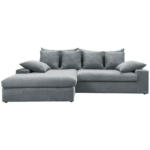 Möbelix Ecksofa Avellino Hellblau S: 200/278 Cm