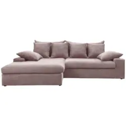 Ecksofa Avellino Rosa S: 200/278 cm