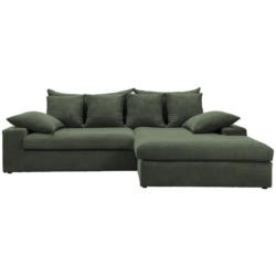 Ecksofa Avellino Grün Cord