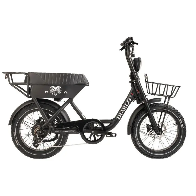 E-bike City Kompakt Diablo X1 20 Zoll, 120 Km