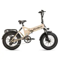 E-bike Faltrad Kompakt Diablo 20 Zoll , 120 Km