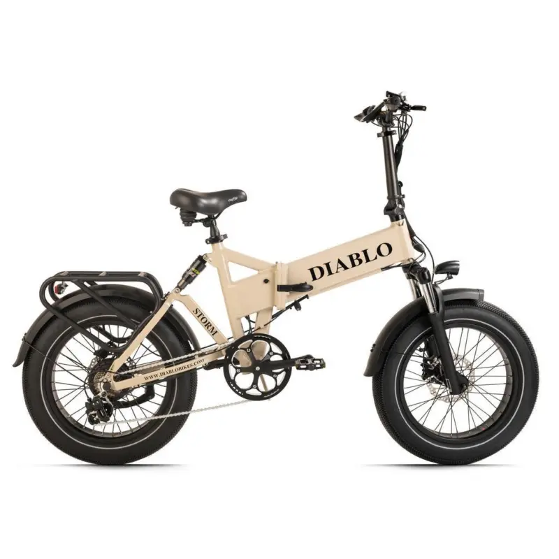 E-bike Faltrad Kompakt Diablo 20 Zoll , 120 Km