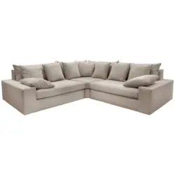 Ecksofa Avellino Beige S: 301/301 cm