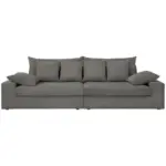 Möbelix Viersitzer-Sofa Avellino Grau B: 308 cm