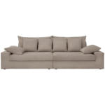 Möbelix Viersitzer-Sofa Avellino Graubraun B: 308 cm