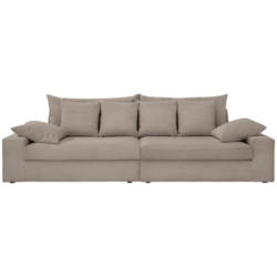 Viersitzer-Sofa Avellino Graubraun B: 308 cm