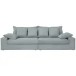 Möbelix Viersitzer-Sofa Avellino Hellblau B: 308 cm