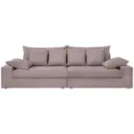 Möbelix 4-Sitzer-Sofa Avellino Rosa