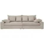 Möbelix Viersitzer-Sofa Avellino Beige B: 308 cm
