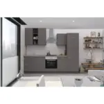 Möbelix Küchenzeile Grau Mit Geräten B: 280 Cm