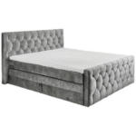 Möbelix Boxspringbett mit Topper 180x200 cm Cashfield