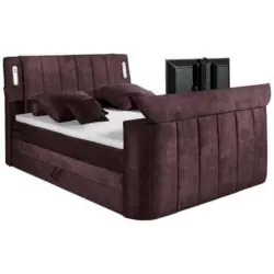 Boxspringbett Mit Topper 180x200 Cm Dallas