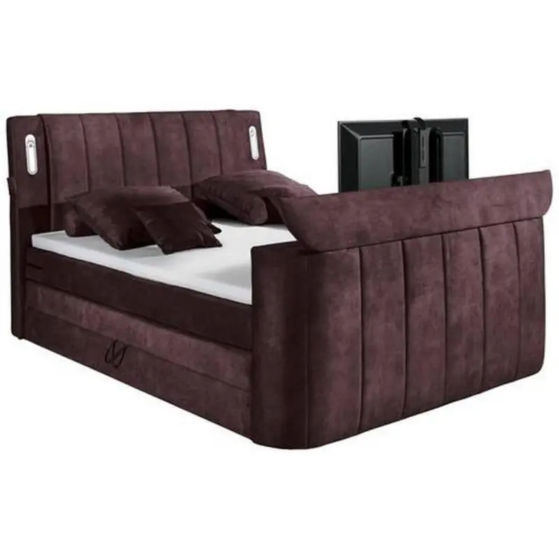 Boxspringbett Mit Topper 180x200 Cm Dallas
