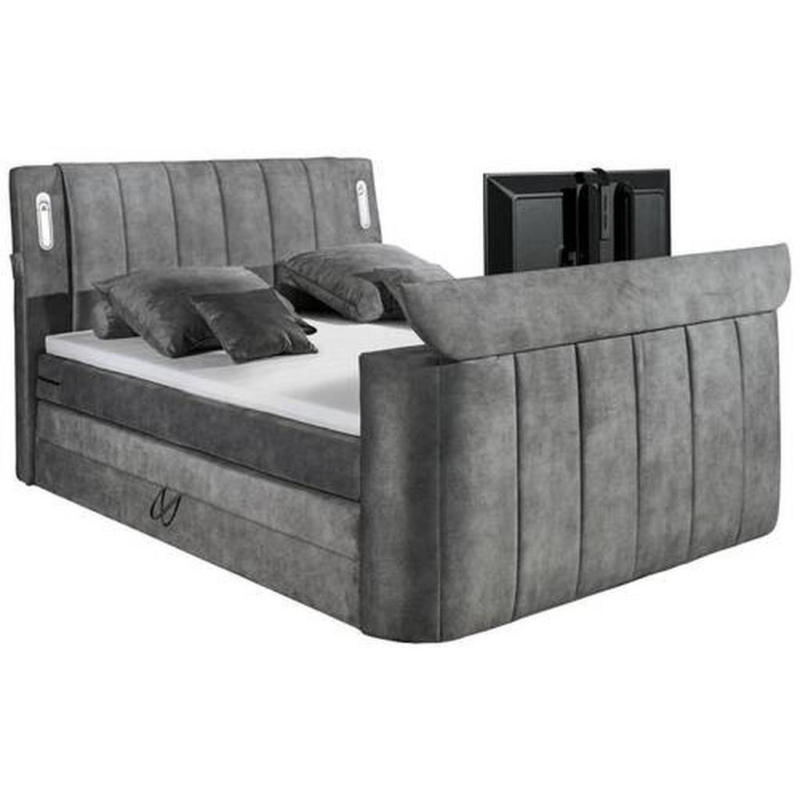 Boxspringbett Mit Topper 180x200 Cm Dallas