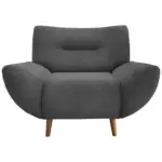 M&ouml;belix Sessel Drago Anthrazit B/H/T: 111/81/90 cm