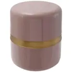 M&ouml;belix Beistelltisch Art Deco 475 Altrosa/Goldfarben B: 47 cm