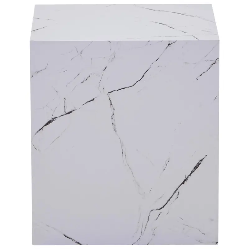 Beistelltisch Cuboid 225 Weiß B: 40 cm
