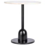 Möbelix Beistelltisch Gordon 125 Schwarz/Weiß B: 48 cm