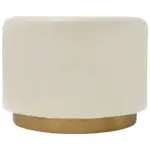 Möbelix Hocker Artisse 250 Beige/Goldfarben D: 51,5 cm