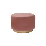 Möbelix Hocker Artisse 250 Rosa/Goldfarben D: 51,5 cm