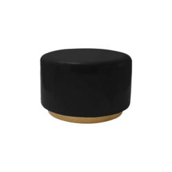 Hocker Artisse 250 Schwarz/Goldfarben D: 51,5 cm