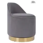 Möbelix Drehhocker Viktor 125 Grau D: 52 cm