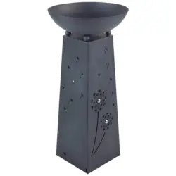 Led Dekosäule mit Schale Billy H: 71 cm