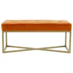 Möbelix Sitzbank Diaz 100 Orange B: 40 Cm