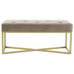 Möbelix Sitzbank Diaz 100 Taupe B: 40 Cm