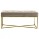 Möbelix Sitzbank Diaz 100 Taupe B: 40 Cm