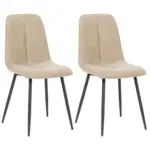 Möbelix Stuhl-set 2er Lago Beige Lago