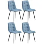 Möbelix Stuhl-set 4er Empoli Blau